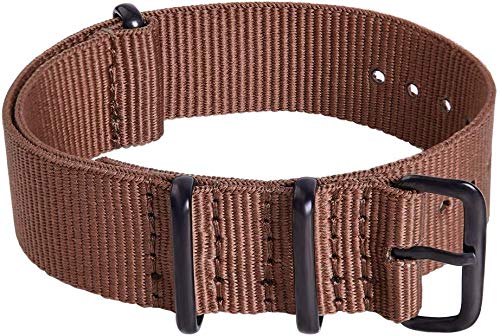 Ritche Christmas Stocking Stuffers 4Pc 18Mm Nylon Strap Nylon Watch Band Compatible With Seiko 5 Watch For Men Women (4 Packs) #TOP2