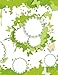 Daily Planner Journal: 365 + Days Bullet Journaling Blank Notebook with sections for date, time, notes, lists & doodles! 8.5 x 11 size, 380 pages + Calendars ~ Green Butterfly Paint Splatter Cover