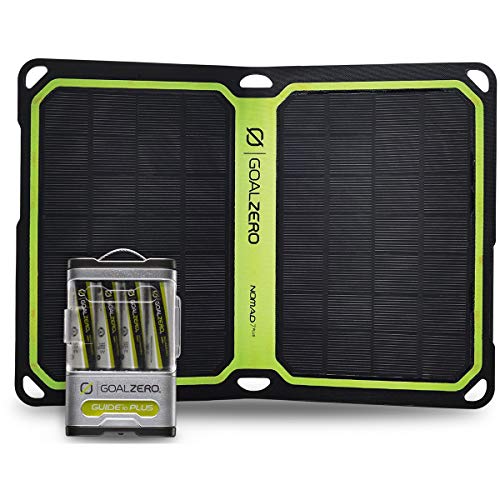 Amazon | Goal Zero GUIDE 10 PLUS + NOMAD 7 PLUS V2 ソーラー