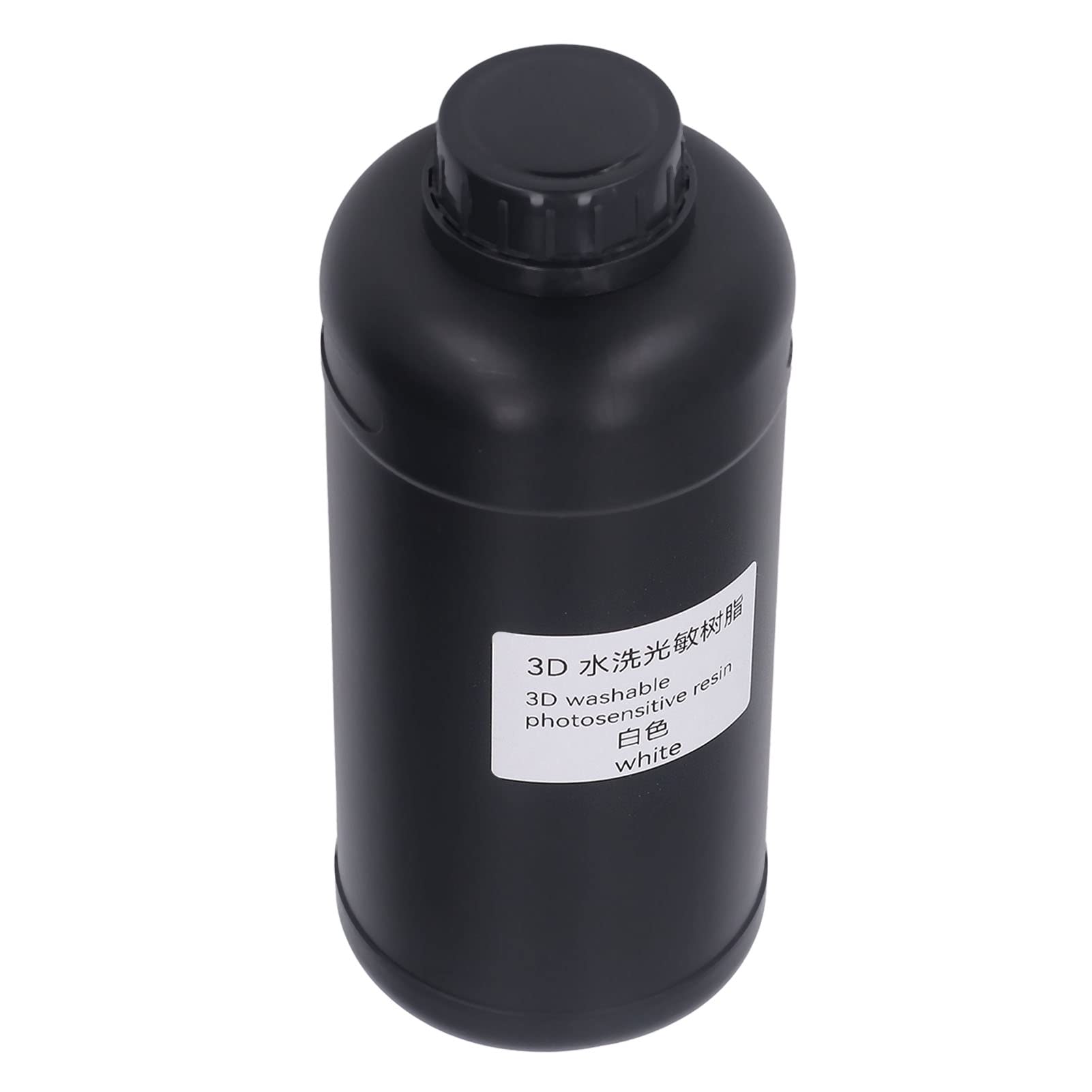 Aramox Resina per Stampante 3D, Resina Fotopolimerica Lavabile con Acqua 1000 Ml, da 365 a 405 Nm Fotopolimerizzazione Durezza 74D Polimerizzazione Rapida Basso Ritiro per Modelli Dentali LCD DLP