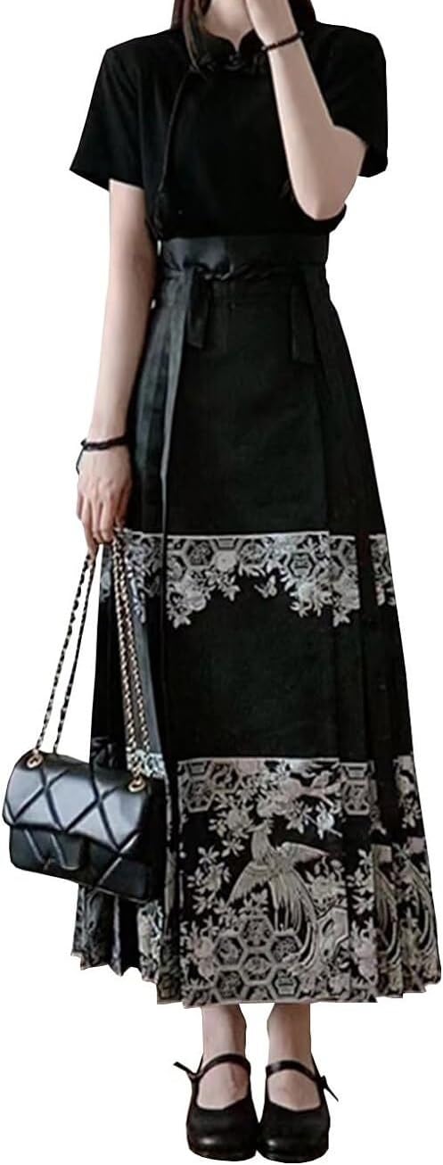 Robe Hanfu style chinois pour étudiante costume de danse et tenue de soirée - 6