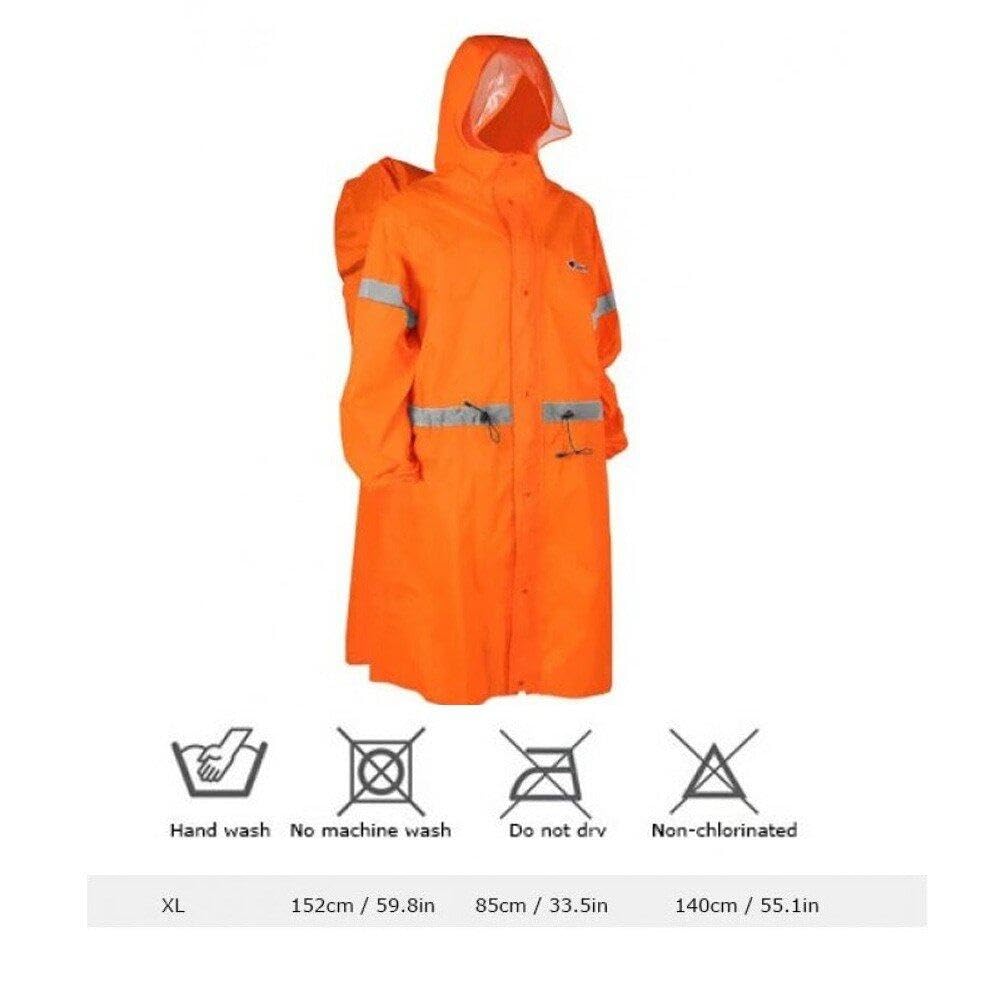 Pluie Imperméable Cape Réflexion Randonnée De Camping en Plein Air Sacolage De Pluie Tarp À Dos Couvercle De Pluie en Une Seule Pièce Vêches De Pluie À Capuche