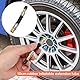 2 Stück Flexible Reifenventil Verlängerung Autoventil Adapter Ventilverlängerung Extender Gummi mit Kappe, Universell für Auto, Motorrad, LKW, Fahrrad, Winkeladapter für Standardventile (100 mm)