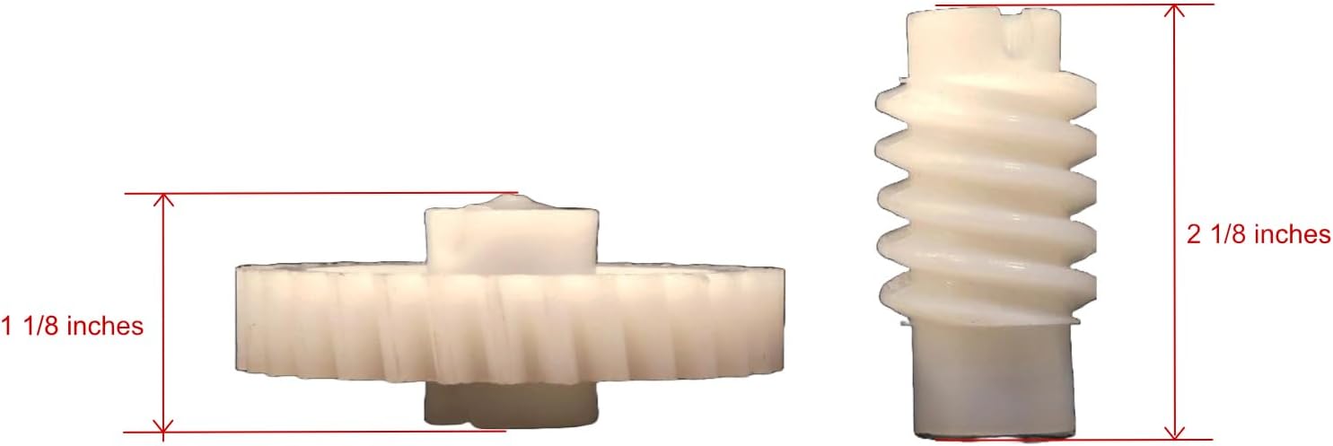 The ROP Shop Drive Gear Kit for 1/2 HP Chamberlain Garage Door Openers Manufactured 1984-Up