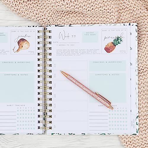 Two Little Dinos Pregnancy Journal Memory Book For Expecting Moms thumb #2