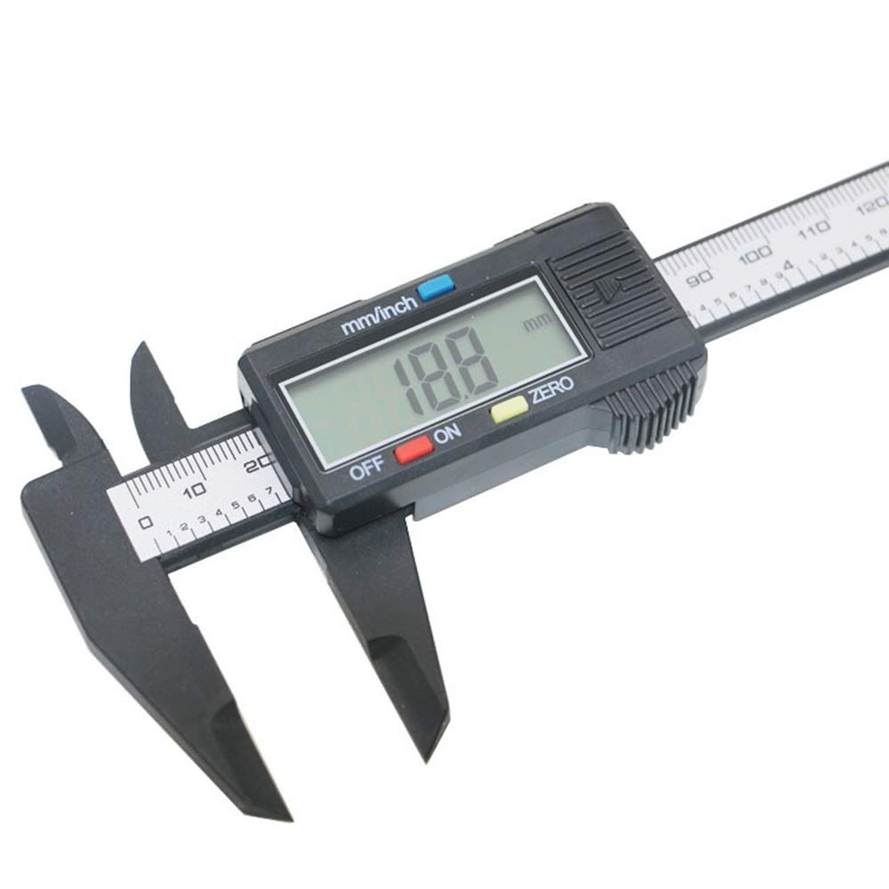 Suwmiarka Cyfrowa Elektroniczna 0-150 Mm Suwmiarka Cyfrowa Plastikowa Suwmiarka Cyfrowa Elektroniczna Suwmiarka Cyfrowa Do Użytku Domowego I Przemysłowego,Black-150mm