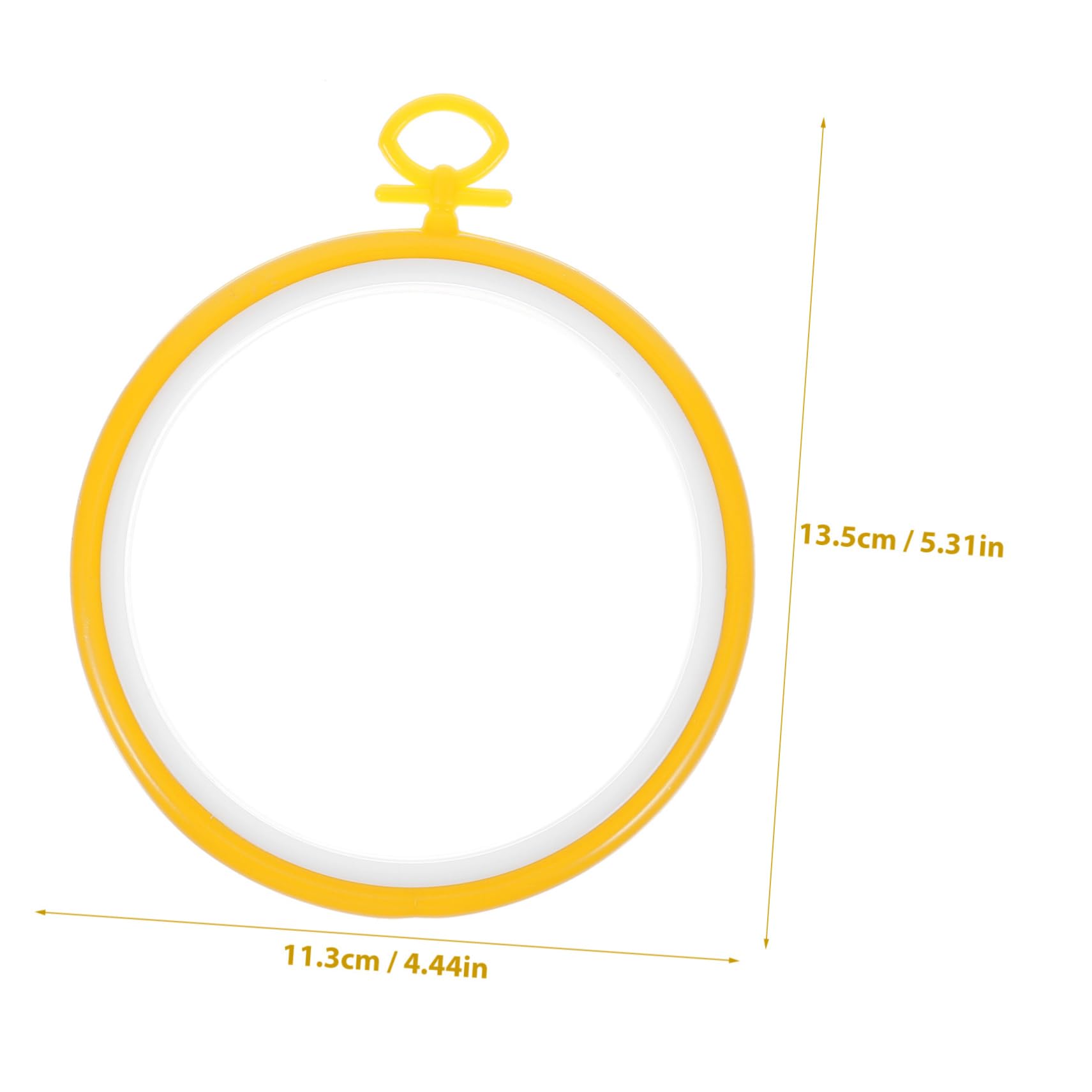 SHINEOFI 5 Series Cruz Aros De Bordado De Coser Aro De Puntada Aro De Bordado Accesorios De Bordado Pequeño Aro De Bordar Puntadas Accesorios De Puntada El Plastico 5 Piezas X 5