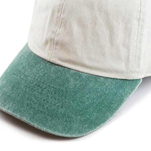Image of The Hat Depot 100% Cotton Pigment Dyed Low Profile Dad Hat Six Panel Cap