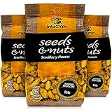 Inca Crops Maiz Cancha Tostado Saladito 6.34oz | Peruvian Salted Crunchy Native Corn 3 Pack