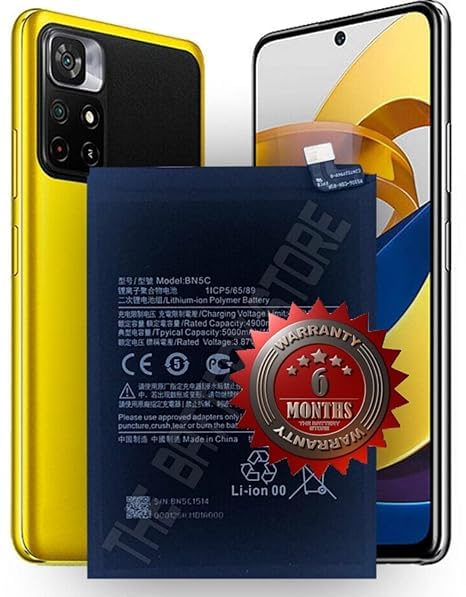 Image of Original BN5C Battery for Xiaomi Poco M4 Pro Battery with 6 Month Warranty**** (G00245)