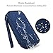 Electronic Organizer Cable Bag, Electronics Accessories Carry Cases Portable Cord Organizer Bag for Cable, Charger, Phone, USB, SD Card, Earphones More Out-Going, Business Travel Gadget Bag, Blue