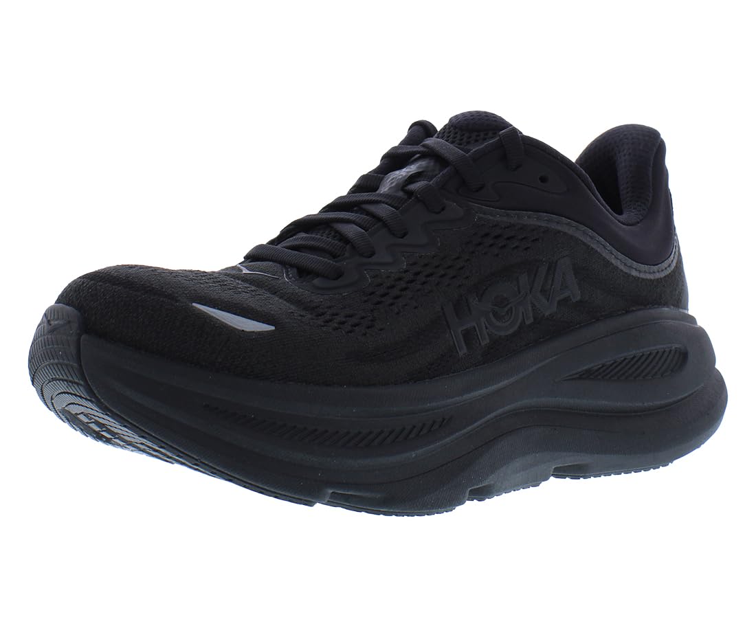 [HOKA] ホカ ランニングシューズ ジョギングシューズ Bondi 9 Wide 1162014-BBLC（ブラック/２３．０/Lady's）