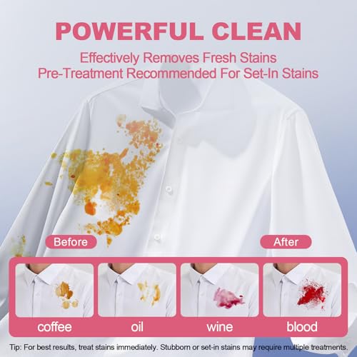 Image of 140-Count Laundry Detergent Pods, 5-in-1 Powerful Clean, Stain Remover, Color Protector, Fabric Care, Deep Intensive Clean, HE Compatible