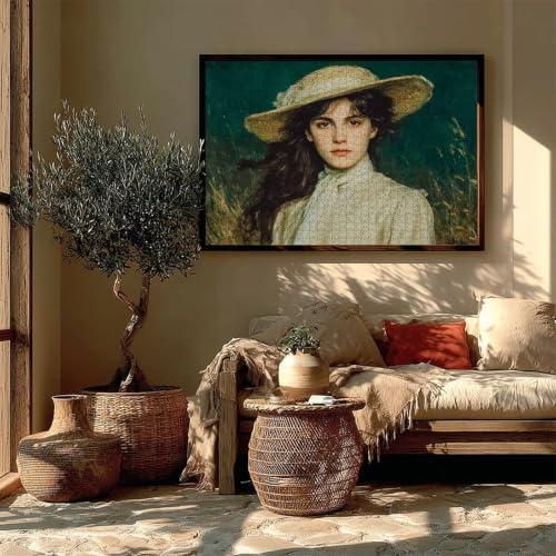 2000 Pieces Jigsaw Puzzle for Adults Cute, Woman Wooden Puzzles with Box, Letter on Back, Challenging Funny Games Crafts for Adults Kits, Fun Games for the Whole, (39x28in), 7-8867 - Image 4
