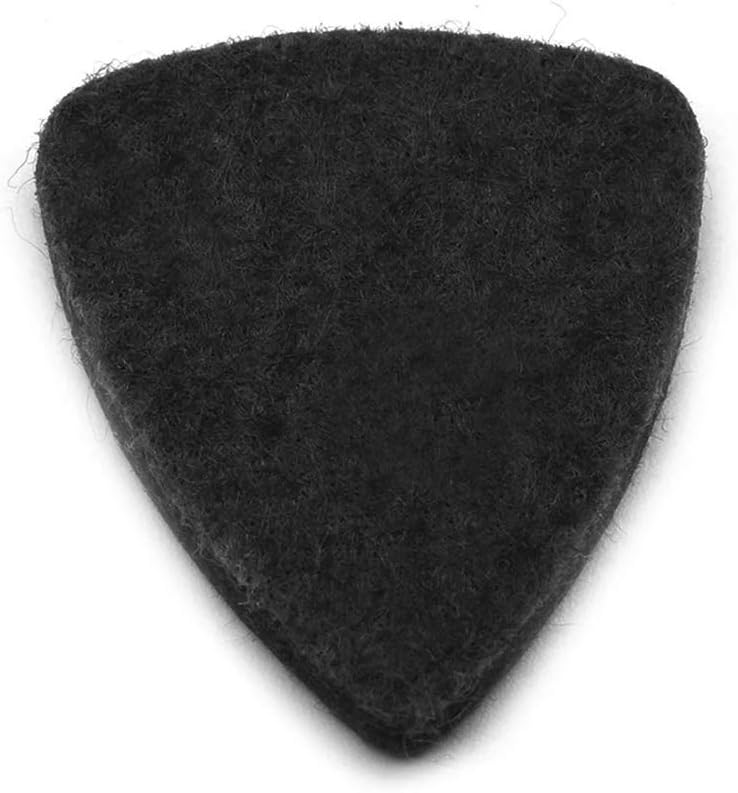 Vinayakart Ukulele Pick Black Soft Felt Pick Plectrum 3mm Thickness Useful Ukulele Accessory 1 Pc