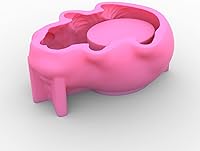 Vista 7 de Moldes de silicona para macetas de plantas, maceta de animales, velas 3D, molde de jabón, velas de bricolaje, molde epoxi, velas hechas a mano