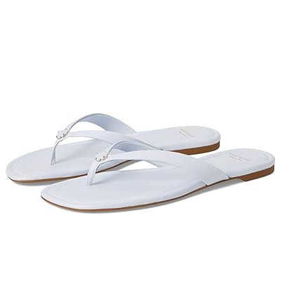 Kate Spade New York Spade Flower Smooth Leather Flip Flop Women
