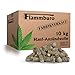 Produktbild 10 kg FLAMMBURO Anzündwolle, Kaminanzünder, Ofenanzünder - Holzfreie Anzünder aus Hanffasern - Noch nachhaltiger - 100% nachwachsende und pflanzliche Rohstoffe (10kg-Vorratskarton)