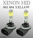 881, 862, 886, 894, 896, 898 37.5W Fog Light Xenon HID Stock Yellow Bulbs