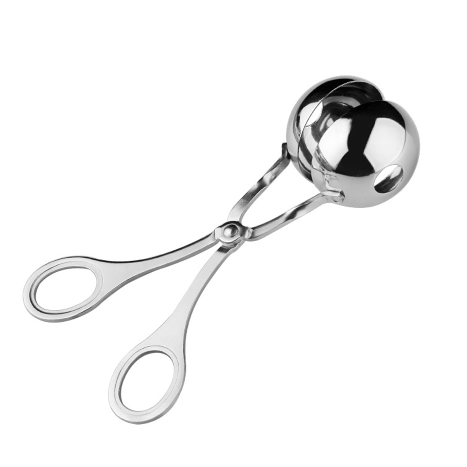 YROHGKPN 304 Stainless Steel Meatballs Maker Comfortable Grip Meat Ball Shaper Practical Kitchen Gadget for Cooking Enthusiasts Food Safe Meatballs Press