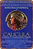 Caligula Movie Poster Vintage Metal Tin Logo Home Coffee Wall Decorative 8x12 inches INCH
