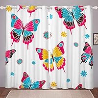 Tende Oscuranti Con Stampa Cucciolo – 2 Pannelli 66x90 Pollici – Per Cameretta Bambini – Morbido Velluto