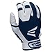 Easton Youth HS3 Batting Gloves, White/Navy, Small