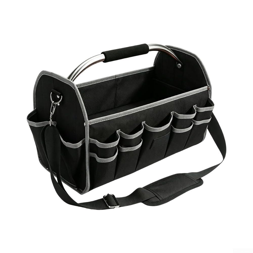 Grande borsa organizer per attrezzi, 41 x 22 x 27 cm, in tessuto Oxford