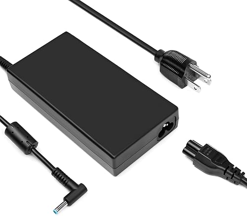 Miniatura 1 de Cargador de fuente de alimentación de 120 W para HP Omen 15-5000 15-5100 15-5200 HP Pavilion 15 17-ab HP Envy 15 17 HP ZBook 15v G5 Fury 17 G8 15 G8