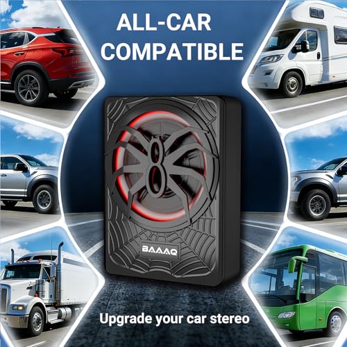 Image of Powered Underseat Subwoofer Amp - RGB, fits Car /Truck, 10 inch 1200W