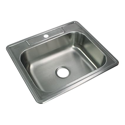 Transolid STSB25227-1 Kitchen Sink, Stainless Steel
