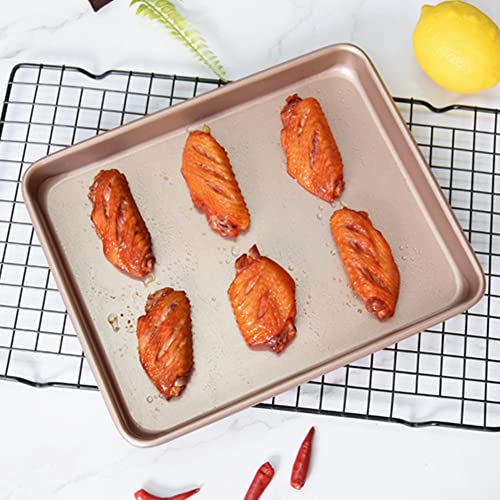 Lioaeust Teglia da forno, quadrata, antiaderente