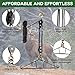 Ideagle Deer Hanger for Skinning, Deer Hunting Game Hoist Hanging Gambrel with Pulley Lift System, Max to 800LB