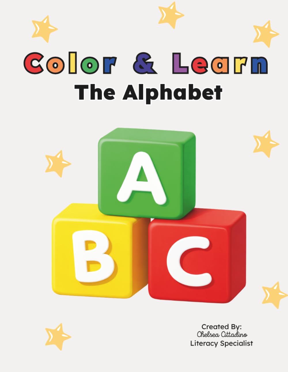 Color & Learn the Alphabet: A-Z Coloring for Early Learners