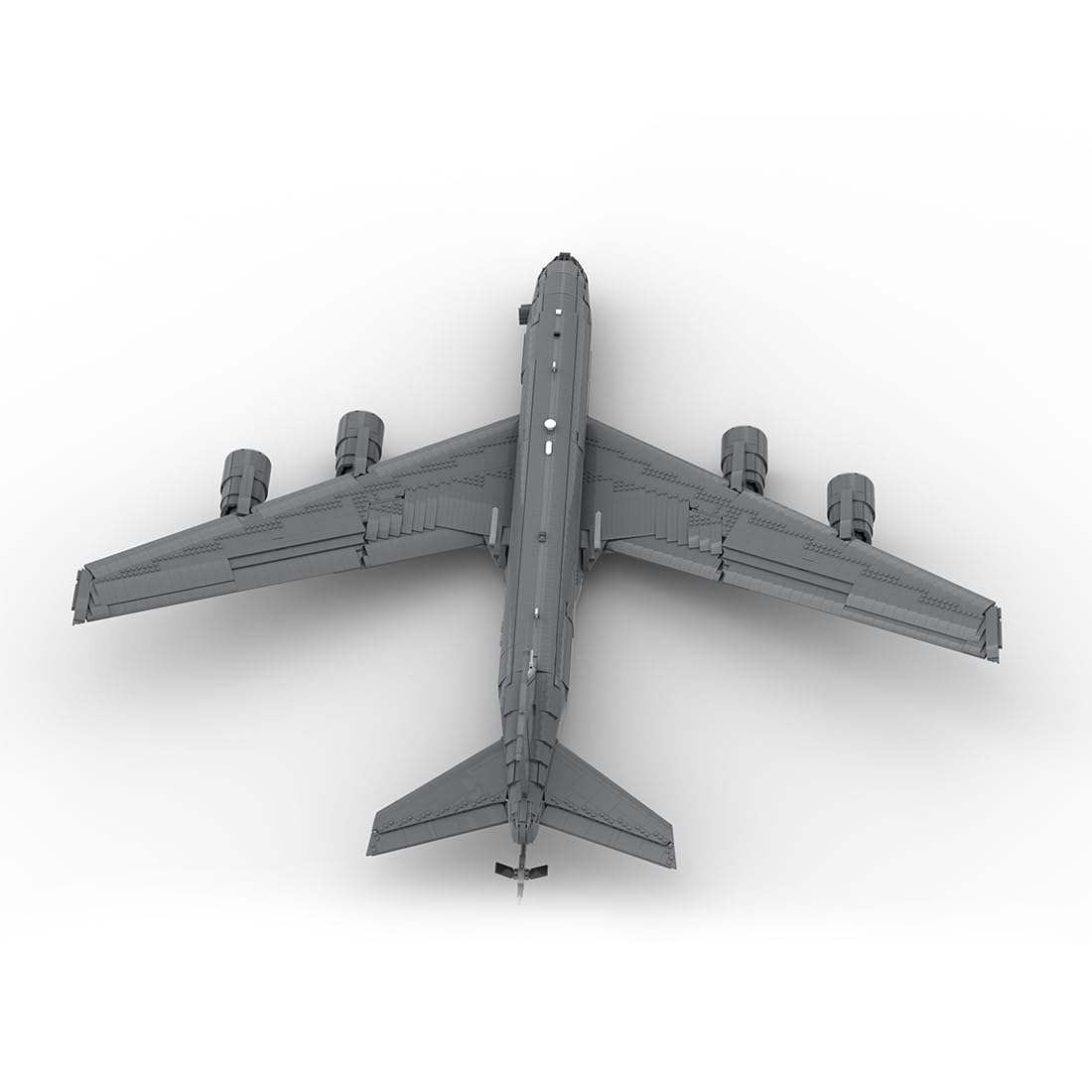 KC-135 Militär Luftfahrzeug Klemmbausteine Modular, MOC Armee Flugzeug Modellbausatz, Flugzeugbetankung Modell für Erwachsene 16+, Dekorationen 5818 Telie