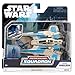 Star Wars Micro Galaxy Squadron Fang Fighter - 5-inch Vehicle with 1-Inch Micro Figure Accessory