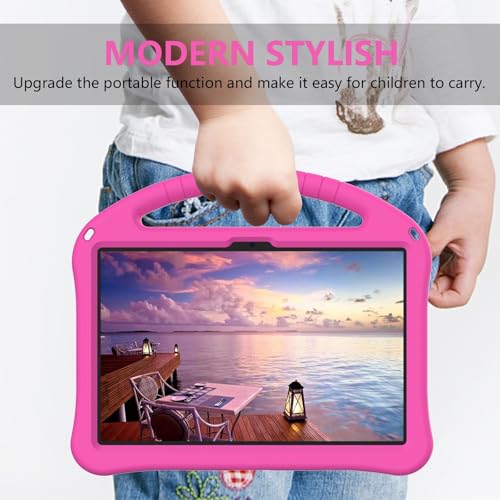 Coque Google Pixel Tablet 11 pour enfant avec sangle voiture