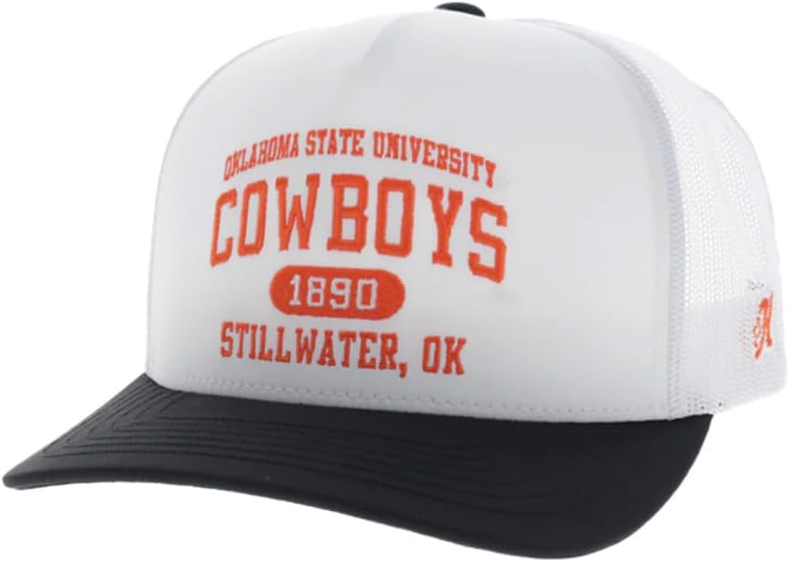 HOOEY Men's Oklahoma State University | OSU | Officially Licensed Collegiate Adjustable Snapback Hat