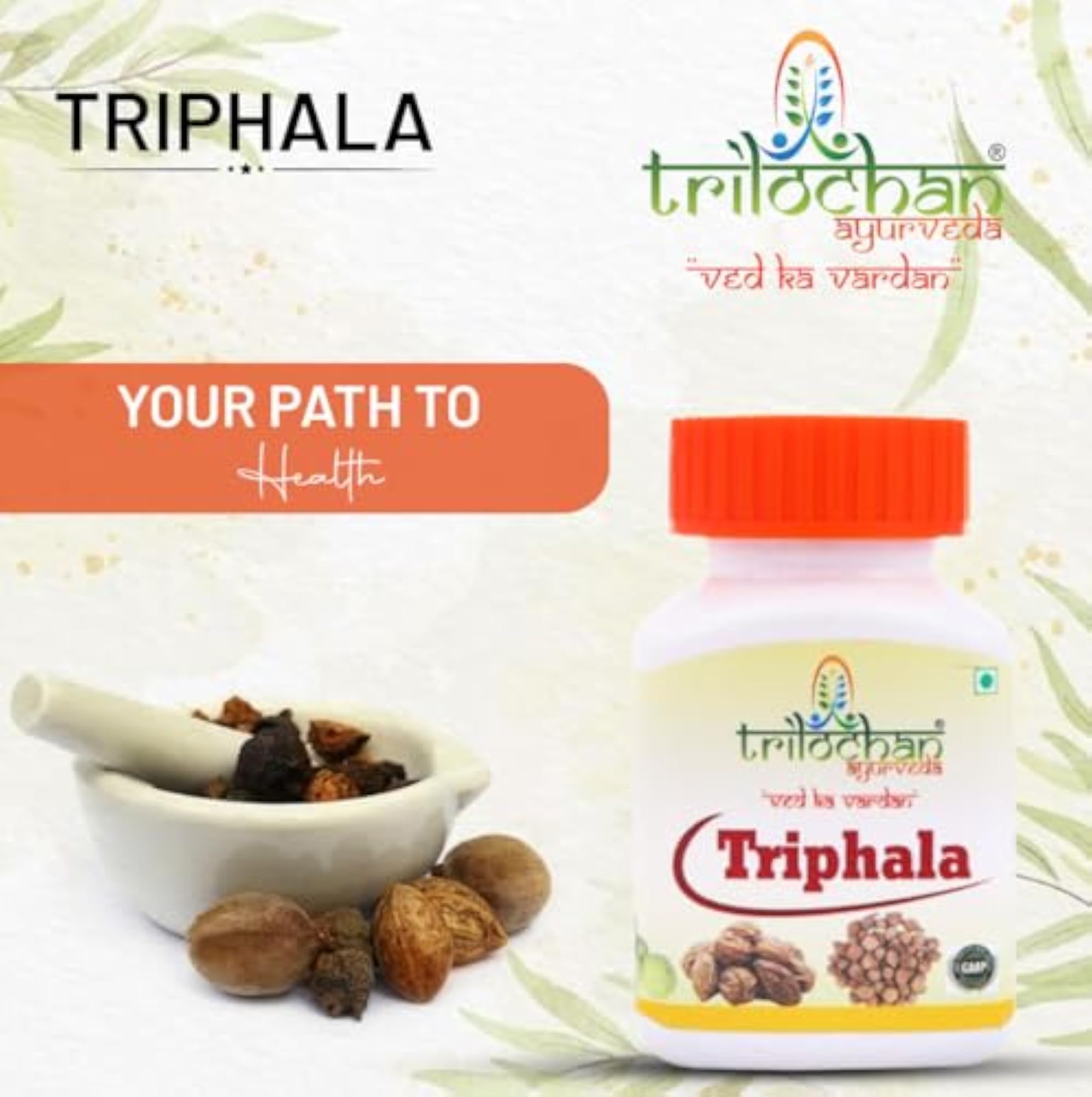Trilochan Triphala Capsules for Digestion & Immunity
