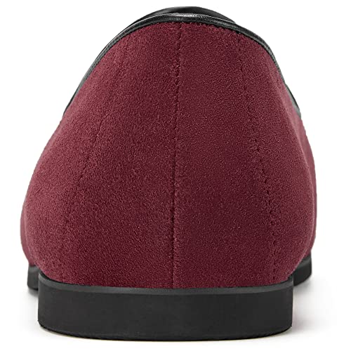 Image of Journey West Men's Suede Leather Belgian Loafers for Men Slip-on Casual Penny Casual Loafers