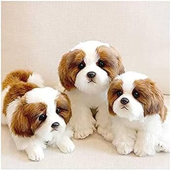 昭和レトロ　シーズー　ぬいぐるみ　美品 四季オリジナル ぬいぐるみ シーズー 犬 ぬいぐるみ 昭和レトロ