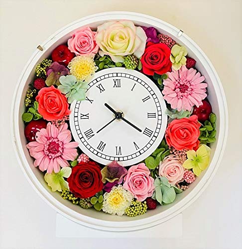 花時計 時計 プリザーブドフラワー 通販 価格比較 価格 Com