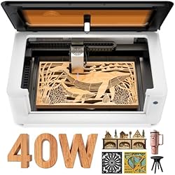 LaserPecker LX2 40W All-in-One Laser Cutter Engraver, 19.7