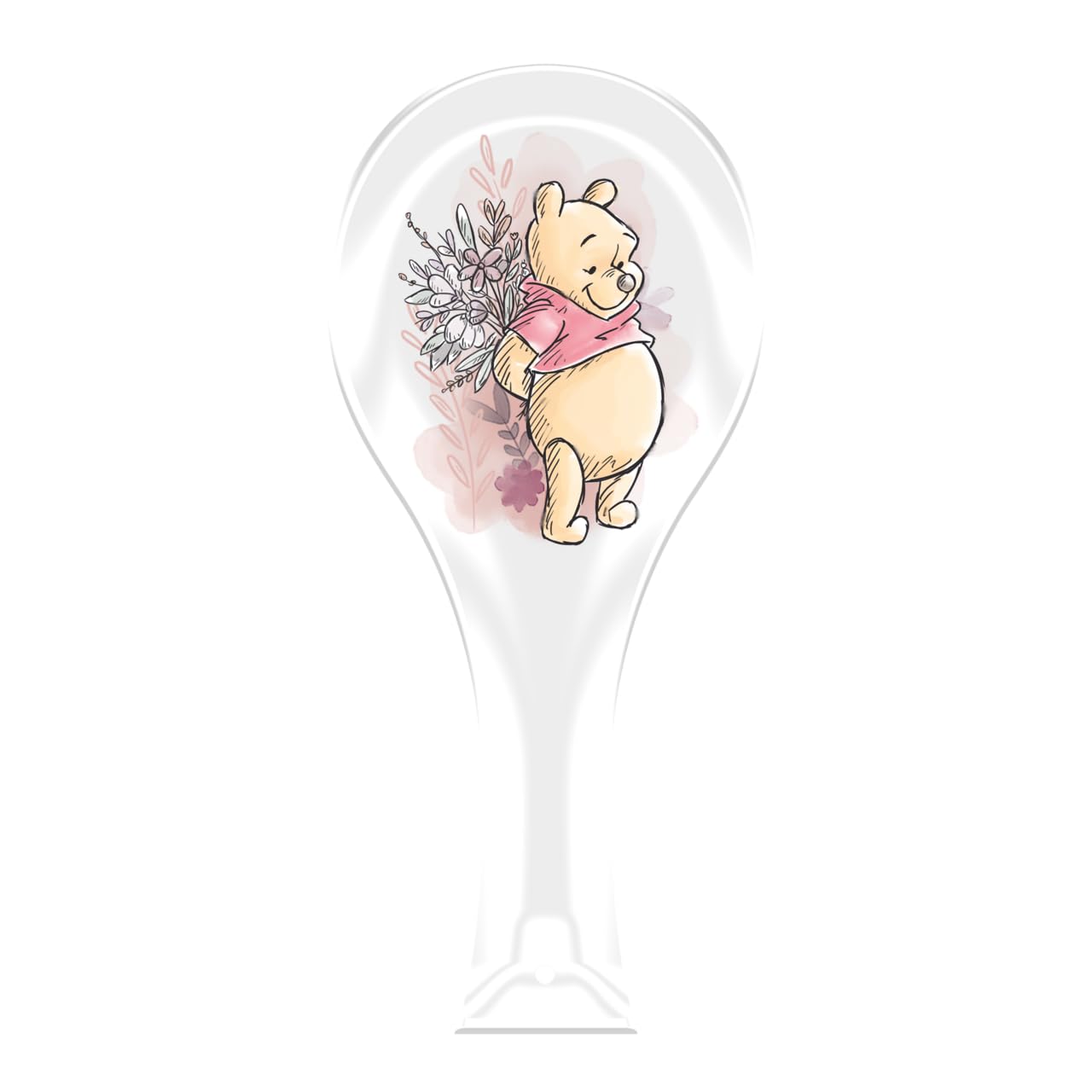 Silver Buffalo Disney Winnie l'ourson Repose-cuillère en céramique Motif floral 24 x 2,5 x 10,8 cm