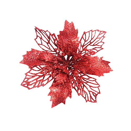 Simulation d'arbre de noël ornements déco maison fleur artificielle