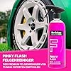 FERDOTEC Felgenreiniger Pinky Flash (750 ml) – Säurefrei & pH-neutraler Felgenreiniger mit Gel-Formel und Wirkindikator – Für alle Felgenarten wie Alufelgen, Auto, Lkw & Motorrad - Wheel Cleaner #5