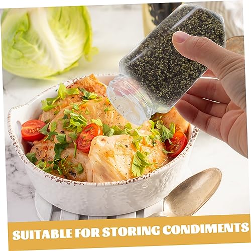 Récipient à épices en verre transparent BESTonZON lot de 12 bouteilles pour sel et poivre
