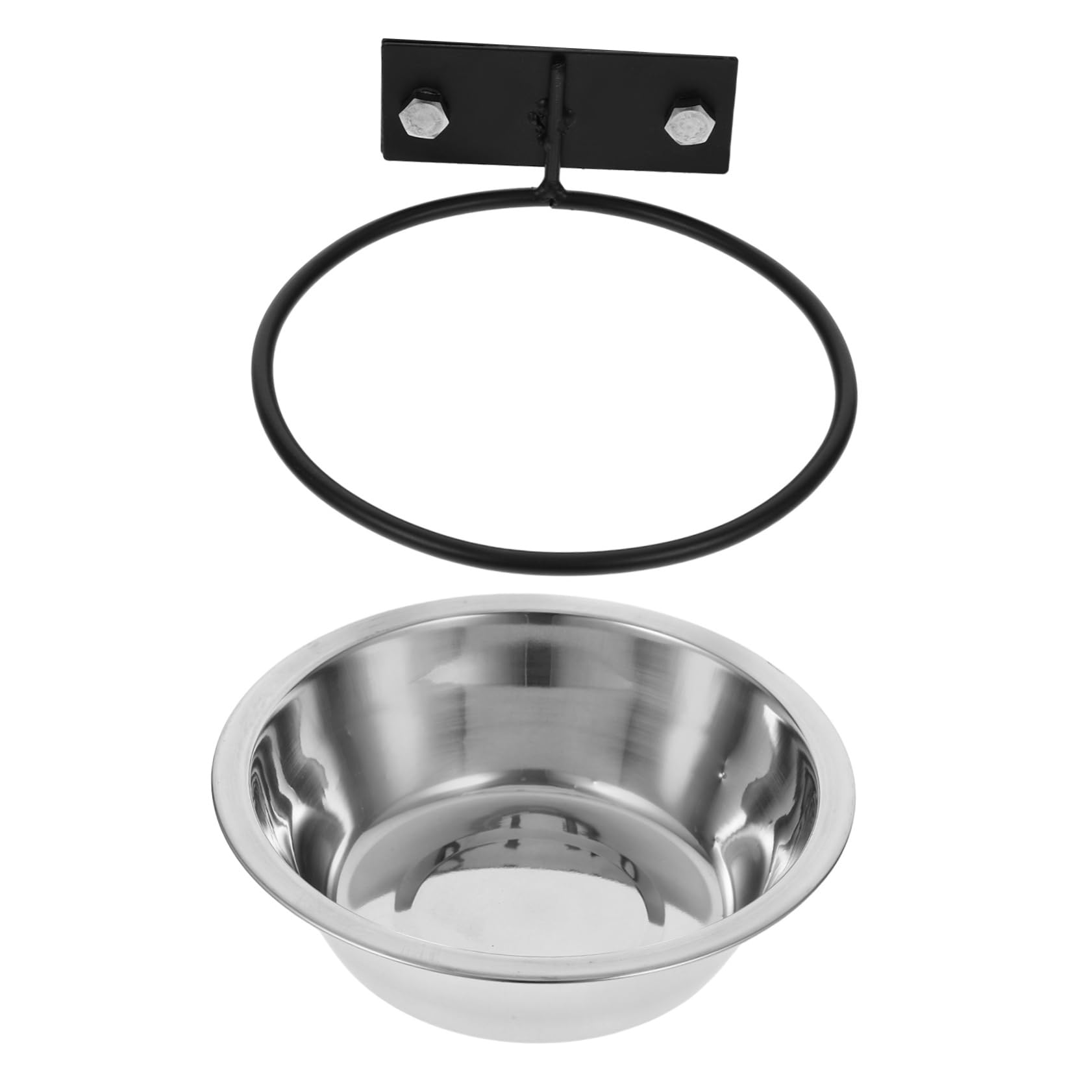 VICASKY Dog Feeder Station Wall-Mounted Raised Bowls Stainless Steel Pet Feeder for Dogs and Cats