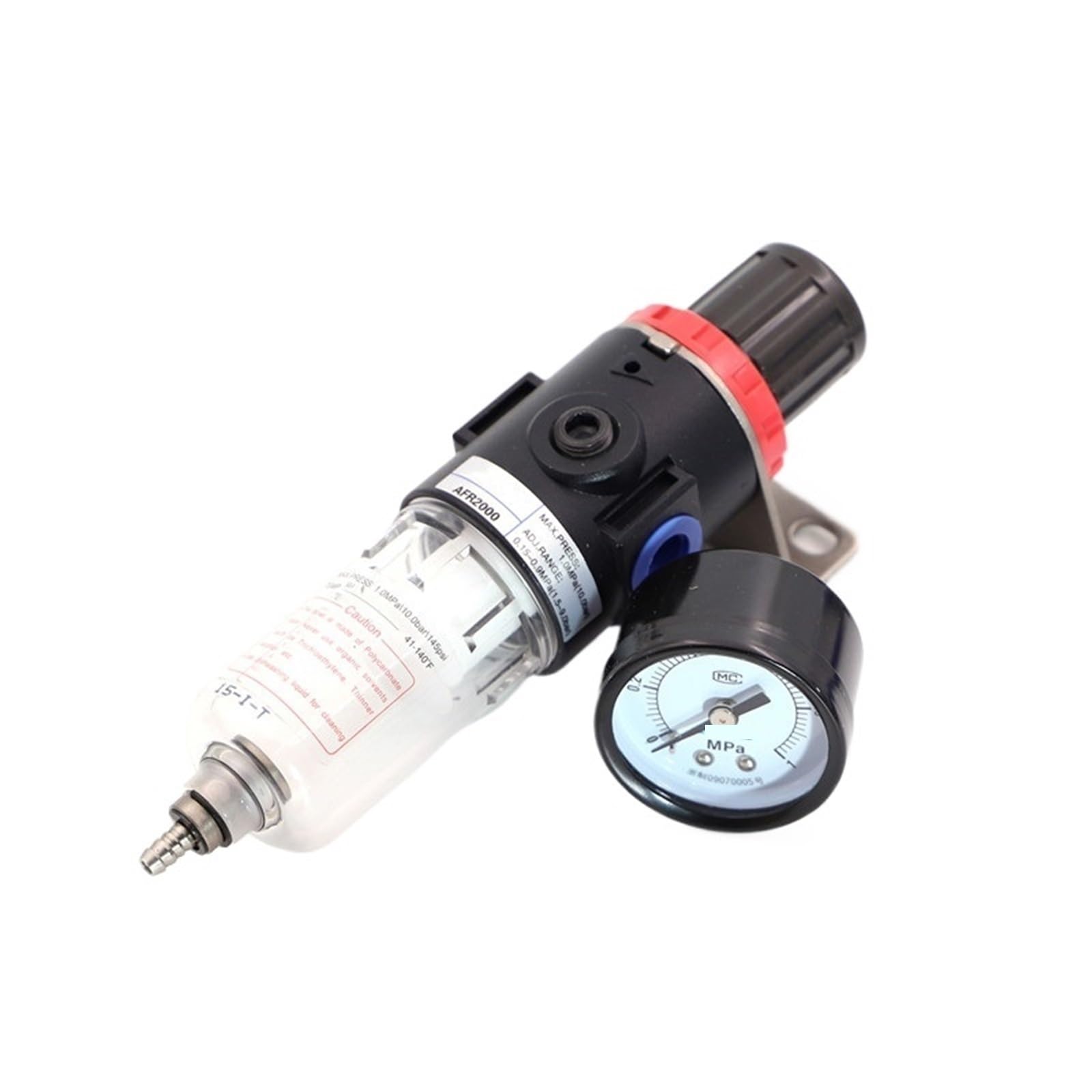 Compresseur optimisé avec le filtre pneumatique AFR-2000 pour atelier de bricolage