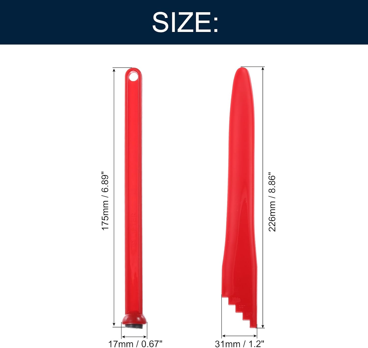 sourcing map 2 Pcs Canning Supplies, Canning Rack Kits Included Magnetic Lid Lifter, Canning Bubble Popper Bubble for Ball Jars, Mason Jars, Red